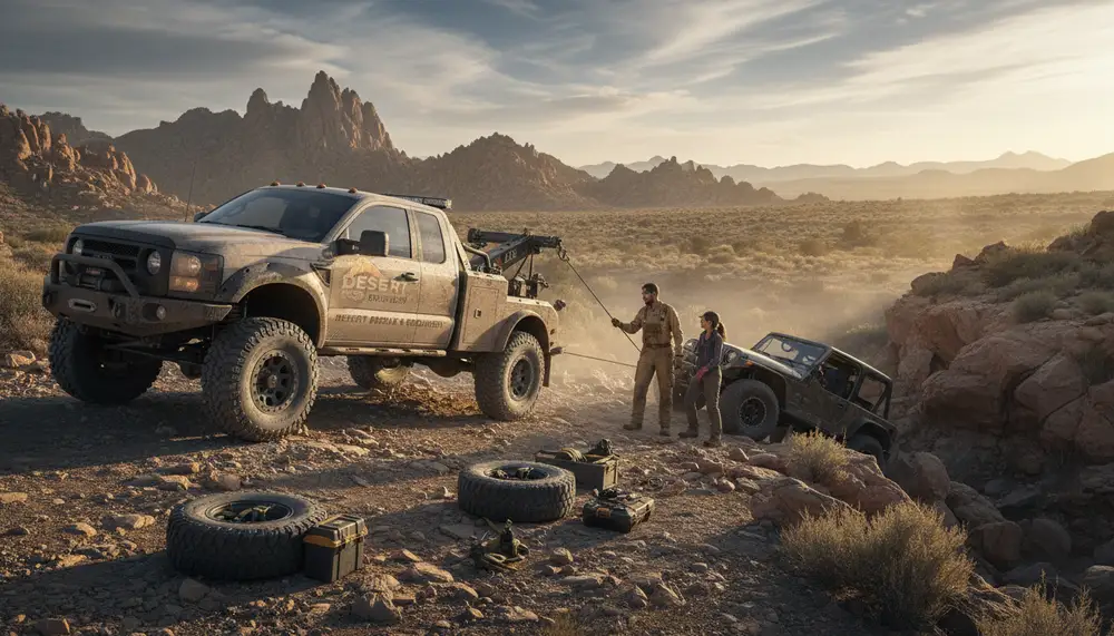 Офроуд пътна помощ